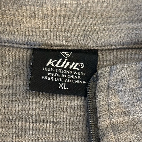 NWOT KÜHL TEAM™ MERINO 1/4 ZIP - Picture 7 of 13